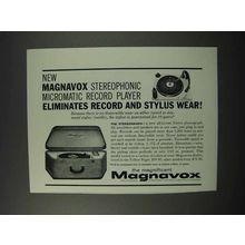 1961 Magnavox Stereograph Phonograph Ad