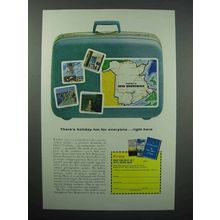 1964 New Brunswick Canada Tourism Ad - Holiday Fun