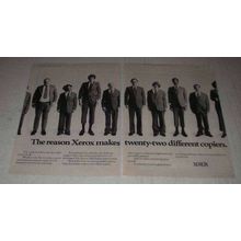 1977 Xerox Copiers Ad - Makes Twenty-Two Different