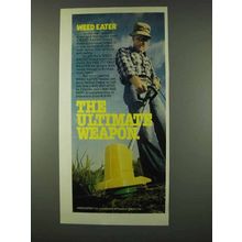 1978 Weed Eater Electric Trimmer/Edger Ad - The Weapon