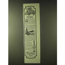 1979 Sebastiani Vineyards Ad - Selecting a Site