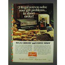 1978 Regal Griller and Coffee Miser Ad