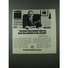 1986 Boys Club Ad - C.J. Pete Silas