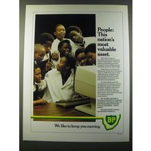 1986 BP Petroleum Ad - People: This nation's most valuable asset