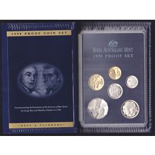1998 Australia Proof Coin Set George Bass and Matthew Flinders