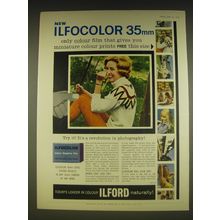 1963 Ilford Ilfocolor 35mm Film Advertisement