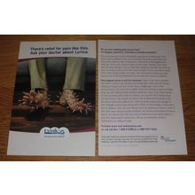 2007 Pfizer Lyrica Ad - There's relief for pain like this. Ask your doctor