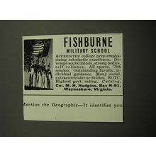 1949 Fishburne Military School Advertisement