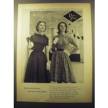 1960 Peck & Peck Dresses Advertisement - Haberdashers spring into print