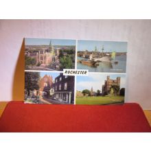 multiview, ROCHESTER, KENT. unused postcard by J. Salmon =