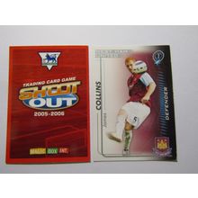 James Collins - West Ham - Shoot Out 2005 2006 Magic Box Football Card (EF1)
