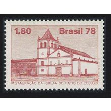 Brazil Restoration of Patio de Colegio Church Sao Paulo 1978 MNH SG#1725