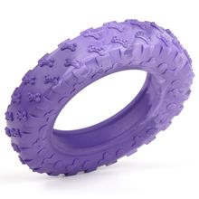 Dogline Tire Toy 4" (14cm) Purple