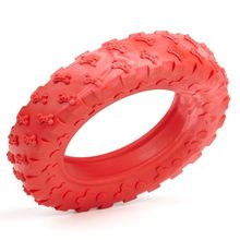 Dogline Tire Toy 6" (15cm) Red