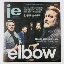 Illinois Entertainer April 2024 elbow Band Cover plus Local Guide