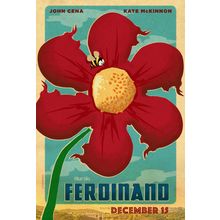 Ferdinand (2017)_6 Movie Film Poster Canvas iconic design