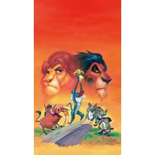 the lion king 1994 7 Poster Canvas Movie Film Print A0 A1 A2 A3 A4 A5 A6 Art Wal