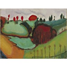 Marcel Duchamp - Landscape Poster Canvas Print Art Painting Decor Reprint wall A