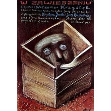 w zawieszeniu Poster Canvas Movie Film Print A0 A1 A2 A3 A4 A5 A6 Art Wall Decor