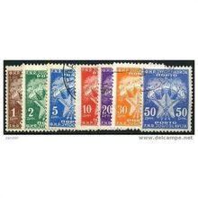 1951 Michel P100-P106 - fine used (o)