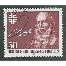 BERLIN -1978 50pf 'F.L JAHN' FINE USED (EBID49-653)