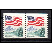2280a 25c U.S. Flag Fine MDG CNP Left 7 PA1038