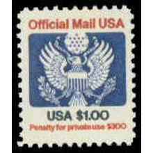 O132 $1 Eagle Fine MNH G0666
