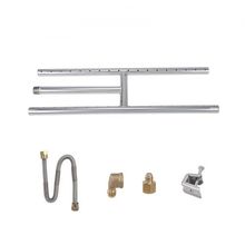 6 x 18 inch Drop-in Fire Pit Pan, Rectangular Stainless Steel Fire Pit Burne...