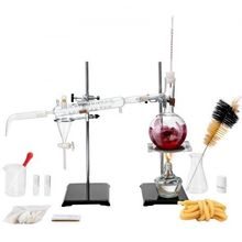 Essential Oil Distillation Kit, 500ml Distillation Apparatus, 3.3 Boro Lab G...