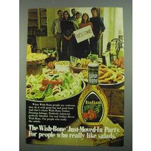 1974 Wish-Bone Italian Dressing Ad - Just-Moved-In