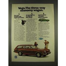 1976 Chevrolet Vega Estate Car Ad - Economy
