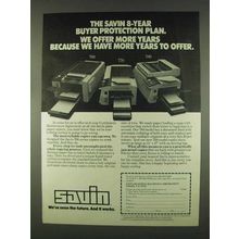 1978 Savin 760, 770 and 780 copiers Ad - Protection