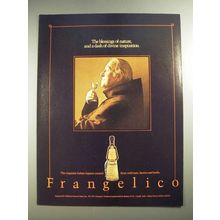1983 Frangelico Liqueur Ad - The Blessings of Nature