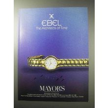 1985 Ebel Beluga Watch Ad