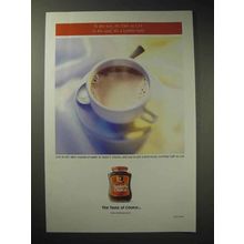 2001 Taster's Choice Coffee Ad - Cafe au Lait