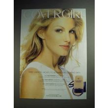 2001 Cover Girl CG Smoothers Makeup Ad - Faith Hill