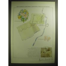 1974 Atelier Martex Gloria Vanderbilt Linens Advertisement