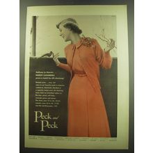 1949 Peck and Peck Hadley Cashmere Sweaters Ad - photo by Tom Palumbo - Heaven