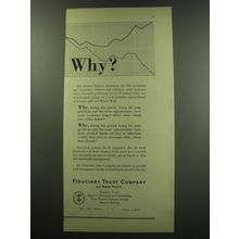 1949 Fiduciary Trust Company of New York Ad - Why?
