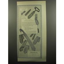 1951 F.R. Tripler Check Ties Ad - Tripler Check ties are unusual in character