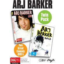 Arj Barker Twin Pack: Arj Barker Live / Arj Barker Balls DVD | Region 4