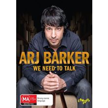 Arj Barker: We Need To Talk DVD | Region 4