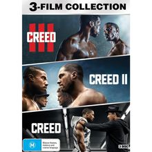 Creed 3-Film Collection DVD | Creed + Creed 2 + Creed 3 | Region 4