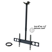 MegaMounts Heavy Duty Tilting Ceiling Televeision Mount for 37" to 70" LCD, L...