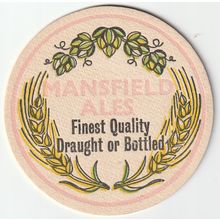 BEER MAT - MANSFIELD BREWERY - MANSFIELD ALES - (Cat No 015) - (1963)