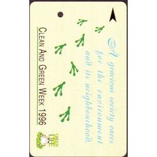Clean & Green Week 96 S'pore Transitlink Train/Bus Card