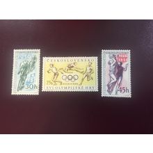 ICOLLECTZONE Czechoslovakia 747-749 Olympic VF NH