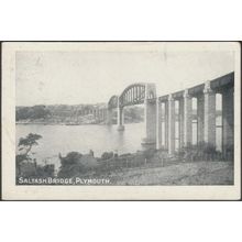 Saltash Bridge, Plymouth, Devon, 1904 - Pictorial Postcard