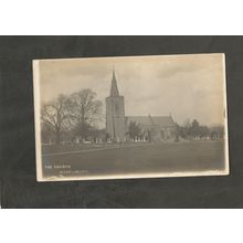 Postcard Derbyshire Mackworth The Church