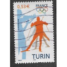 FRA 2006 53c 'WINTER OLYMPICS - TURIN' FINE USED (EBID57-419)